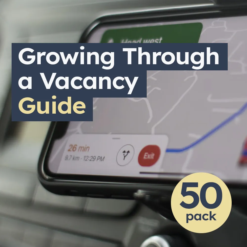 Growing Through a Vacancy guide (50 pack)
