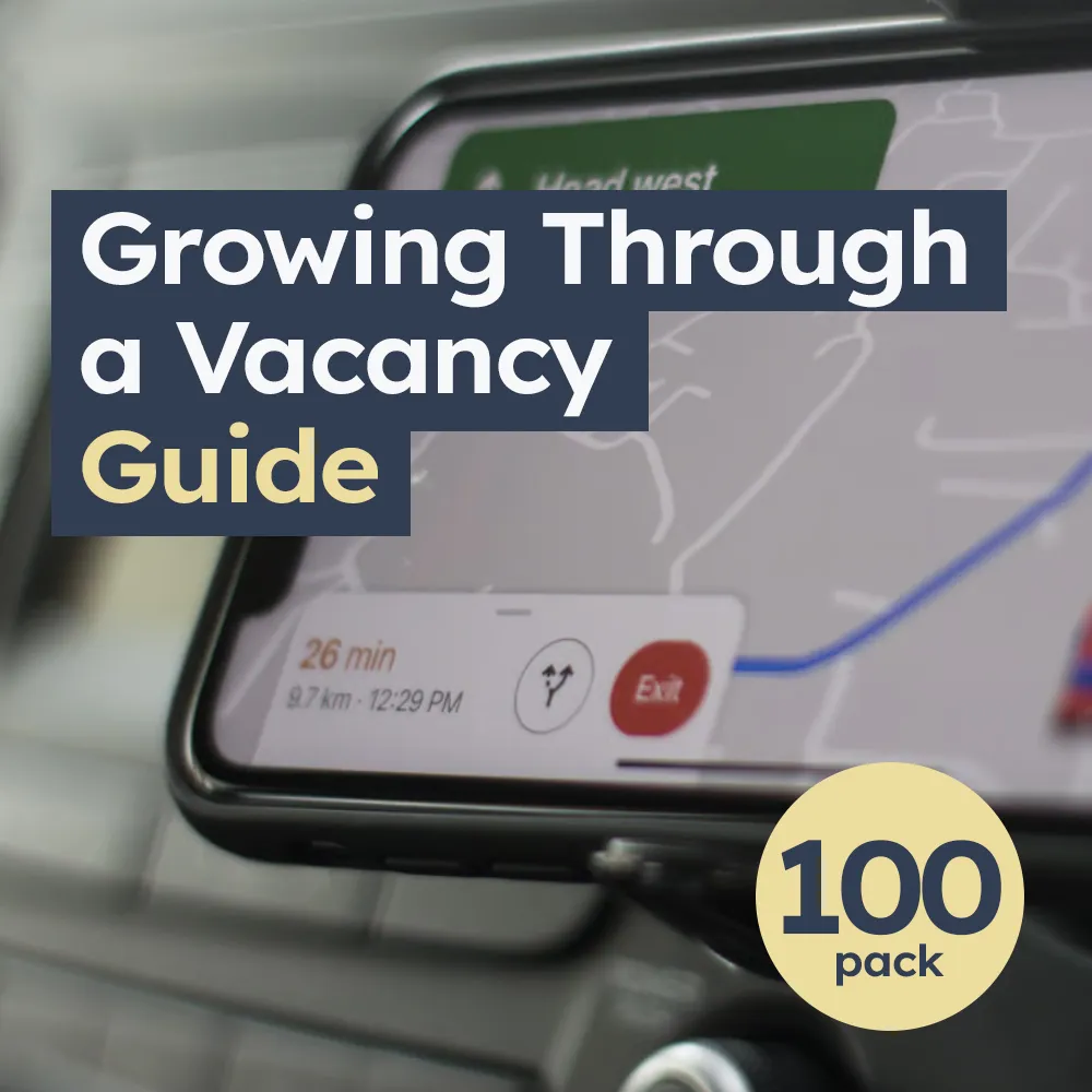 Growing Through a Vacancy guide (100 pack)